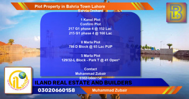 Residential Plot for Sale in Bahria Town, Lahore - (BP-71506)