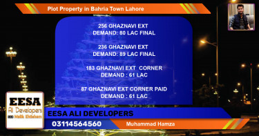 Residential Plot for Sale in Bahria Town, Lahore - (BP-71542)