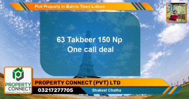Residential Plot for Sale in Bahria Town, Lahore - (BP-71583)