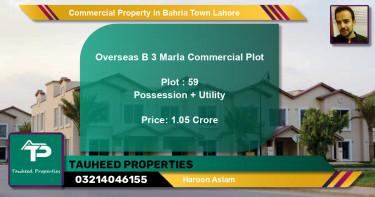 Commercial Property for Sale in Bahria Town, Lahore - (BP-71586)