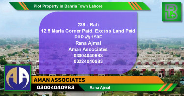 Residential Plot for Sale in Bahria Town, Lahore - (BP-71611)