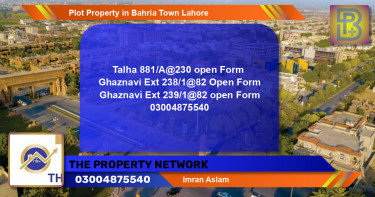 Residential Plot for Sale in Bahria Town, Lahore - (BP-71637)