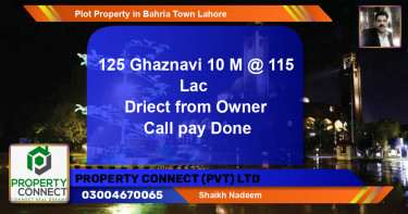 Residential Plot for Sale in Bahria Town, Lahore - (BP-71650)