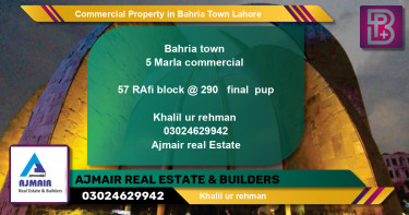 Commercial Property for Sale in Bahria Town, Lahore - (BP-71662)