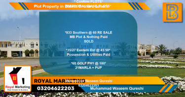 Residential Plot for Sale in Bahria Orchard, Lahore - (BP-71673)