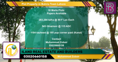 Residential Plot for Sale in Bahria Town, Lahore - (BP-71711)