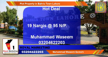 Residential Plot for Sale in Bahria Town, Lahore - (BP-71717)