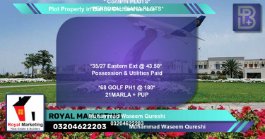 Residential Plot for Sale in Bahria Orchard, Lahore - (BP-71723)