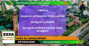Residential Plot for Sale in Bahria Town, Lahore - (BP-71768)