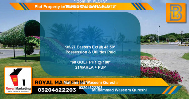 Residential Plot for Sale in Bahria Orchard, Lahore - (BP-71771)