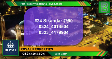 Residential Plot for Sale in Bahria Town, Lahore - (BP-71819)
