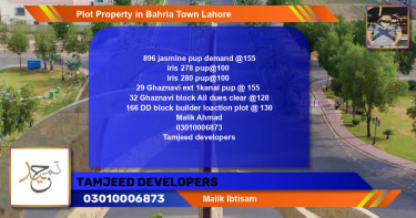 Residential Plot for Sale in Bahria Town, Lahore - (BP-71822)