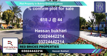 Residential Plot for Sale in Bahria Orchard, Lahore - (BP-71853)