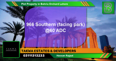 Residential Plot for Sale in Bahria Orchard, Lahore - (BP-71884)
