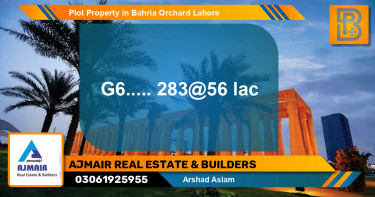 Residential Plot for Sale in Bahria Orchard, Lahore - (BP-71886)