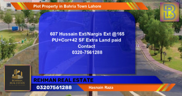 Residential Plot for Sale in Bahria Town, Lahore - (BP-71893)