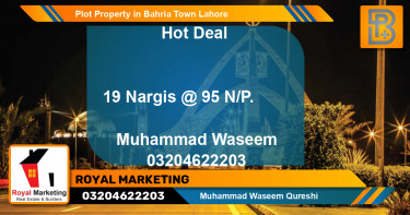 Residential Plot for Sale in Bahria Town, Lahore - (BP-71905)