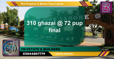 Residential Plot for Sale in Bahria Town, Lahore - (BP-71950)