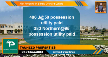 Residential Plot for Sale in Bahria Orchard, Lahore - (BP-71988)