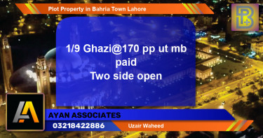 Residential Plot for Sale in Bahria Town, Lahore - (BP-71993)