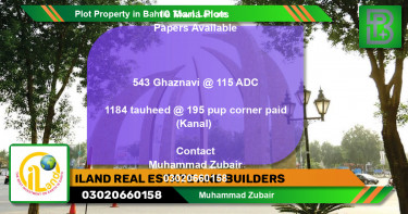 Residential Plot for Sale in Bahria Town, Lahore - (BP-71999)