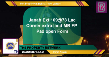 Residential Plot for Sale in Bahria Town, Lahore - (BP-72146)