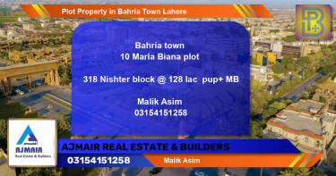Residential Plot for Sale in Bahria Town, Lahore - (BP-72155)