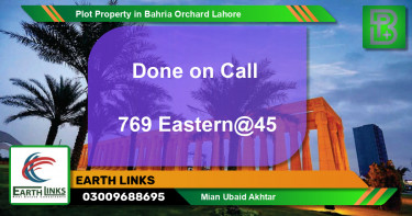Residential Plot for Sale in Bahria Orchard, Lahore - (BP-72184)