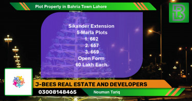 Residential Plot for Sale in Bahria Town, Lahore - (BP-72189)
