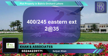 Residential Plot for Sale in Bahria Orchard, Lahore - (BP-72197)