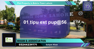 Residential Plot for Sale in Bahria Town, Lahore - (BP-72198)