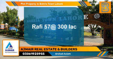 Residential Plot for Sale in Bahria Town, Lahore - (BP-72266)