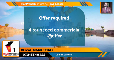 Residential Plot for Sale in Bahria Town, Lahore - (BP-72292)