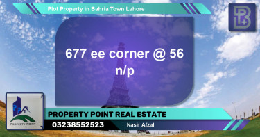 Residential Plot for Sale in Bahria Town, Lahore - (BP-72305)