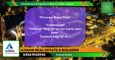 Commercial Property for Sale in Bahria Town, Lahore - (BP-72307)