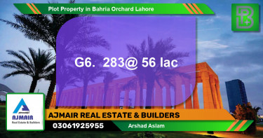 Residential Plot for Sale in Bahria Orchard, Lahore - (BP-72309)