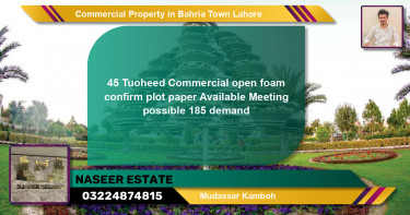 Commercial Property for Sale in Bahria Town, Lahore - (BP-72359)
