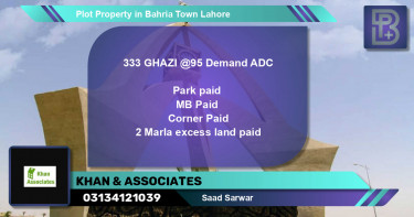 Residential Plot for Sale in Bahria Town, Lahore - (BP-72366)