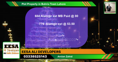 Residential Plot for Sale in Bahria Town, Lahore - (BP-72370)