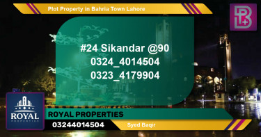 Residential Plot for Sale in Bahria Town, Lahore - (BP-72378)