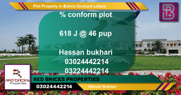 Residential Plot for Sale in Bahria Orchard, Lahore - (BP-72395)