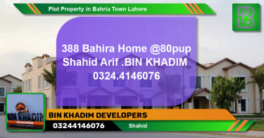 Residential Plot for Sale in Bahria Town, Lahore - (BP-72456)