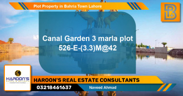 Residential Plot for Sale in Bahria Town, Lahore - (BP-72468)