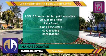 Commercial Property for Sale in Bahria Orchard, Lahore - (BP-72495)
