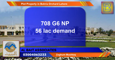 Residential Plot for Sale in Bahria Orchard, Lahore - (BP-72608)