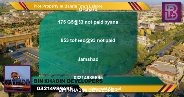 Residential Plot for Sale in Bahria Town, Lahore - (BP-72610)