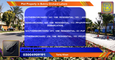 Residential Plot for Sale in Bahria Orchard, Lahore - (BP-72627)