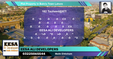 Residential Plot for Sale in Bahria Town, Lahore - (BP-72644)