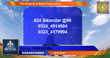 Residential Plot for Sale in Bahria Town, Lahore - (BP-72662)