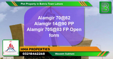 Residential Plot for Sale in Bahria Town, Lahore - (BP-72686)